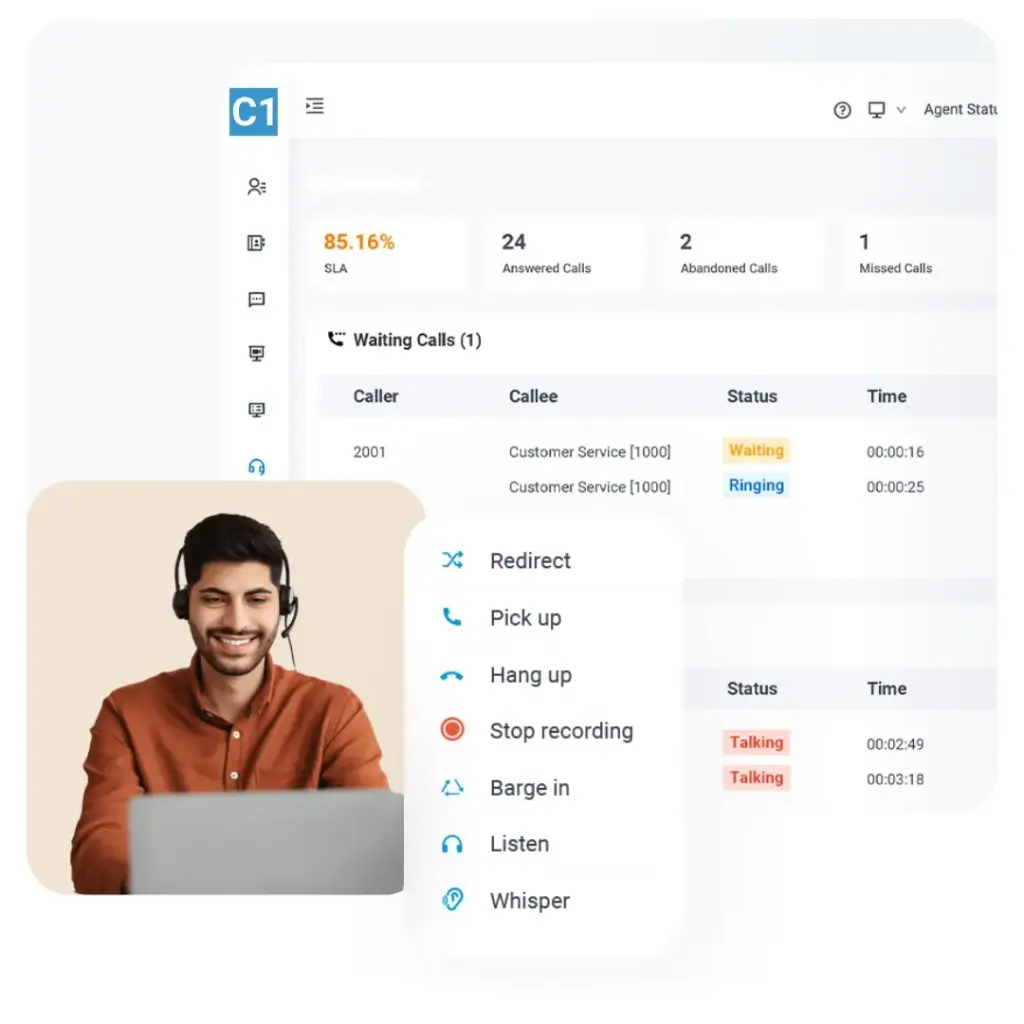 Cloud One Managed Contact Centre Business Communication Suite (Monthly Billing)